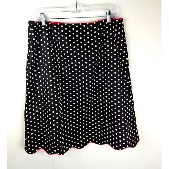 Sam TY polka dot skirt Sz 14 Waist 34" Length24.5'Hips to 46" lined well made - Picture 1 of 9
